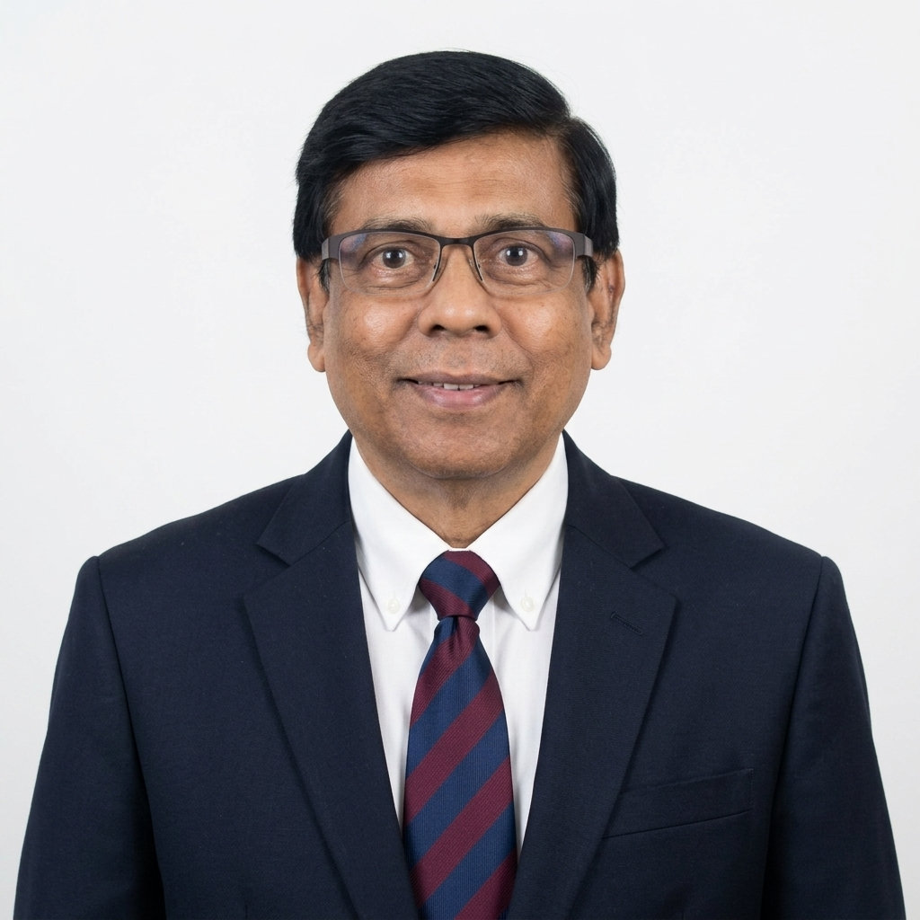 Portrait of Balaguru Naidu, Managing Director