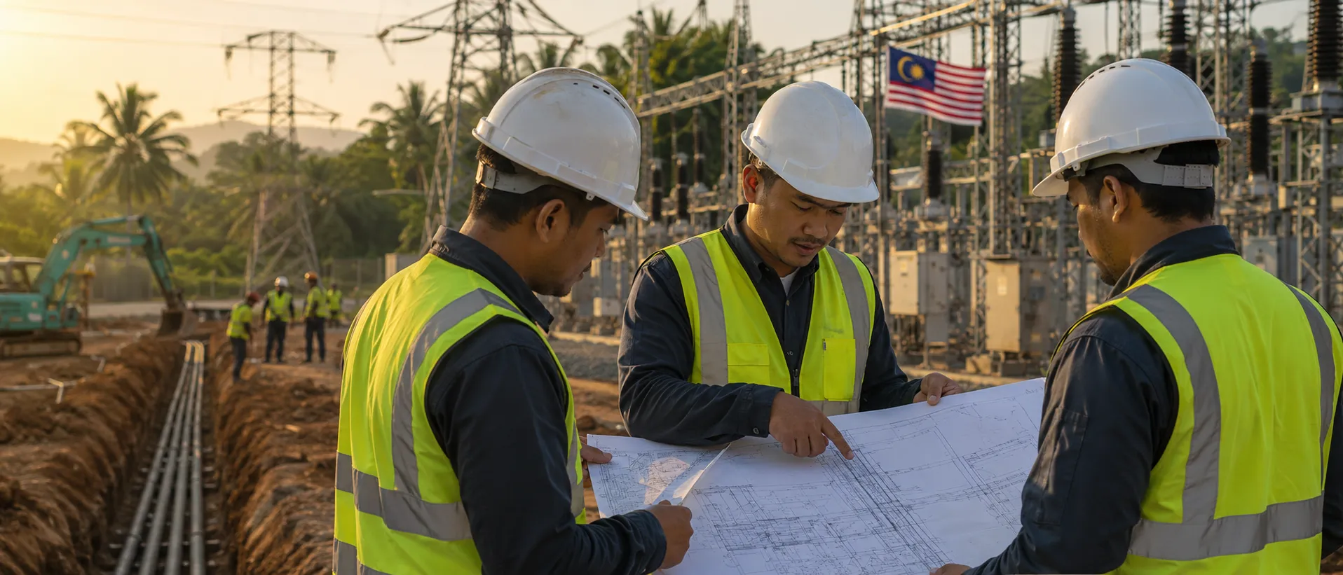 General contracting illustration