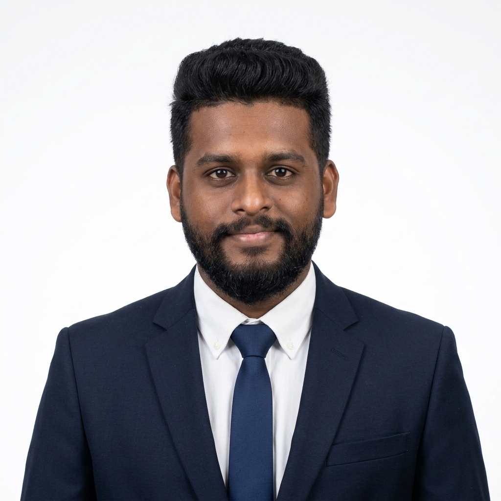 Portrait of Kalaiarasu, Project Engineer
